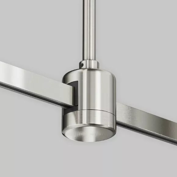 Крепление потолочное с прямым коннектором питания Maytoni Flarity TRA159C-IPCL1-PT, вид снизу