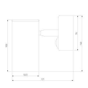 Спот Elektrostandard Rutero MRL 1003 черный 4690389136450 Спот Elektrostandard Rutero MRL 1003 черный 4690389136450