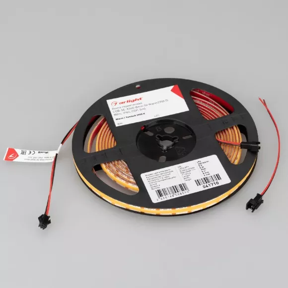 Светодиодная лента герметичная Arlight COB-SE-X360-8mm 5V Warm2700 (5 W/m, IP65, 5m) 041710(1) Светодиодная лента герметичная Arlight COB-SE-X360-8mm 5V Warm2700 (5 W/m, IP65, 5m) 041710(1)