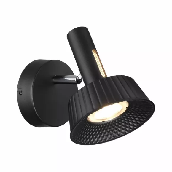 Спот Odeon Light Mali 6643/7WL, Черный, Теплый белый, Металл Спот Odeon Light Mali 6643/7WL, Черный, Теплый белый, Металл