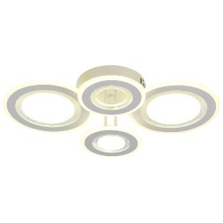 Потолочная светодиодная люстра с пультом управления Natali Kovaltseva Groove LED LAMPS 81196