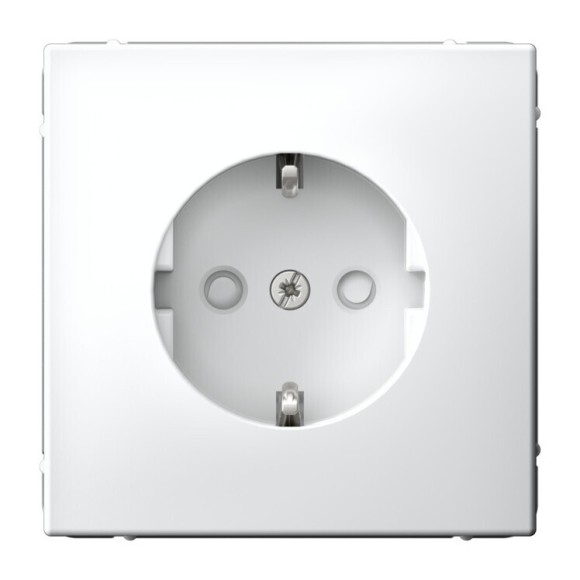 Розетка с заземлением со шторками, 16А, механизм, быстрозажим. клем. Systeme Electric ArtGallery Лотос GAL001345S