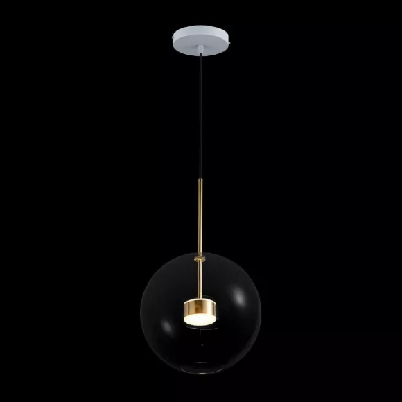 Подвесной светильник Loft IT Bolle 2027-P1, Золото, Прозрачный, Теплый белый Подвесной светильник Loft IT Bolle 2027-P1, Золото, Прозрачный, Теплый белый