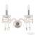 Бра Bohemia Ivele Crystal 107B/2/165 Ni