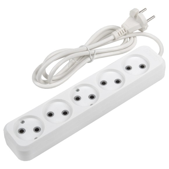 Удлинитель бытовой General GES-10-2x075-5-5m 470085