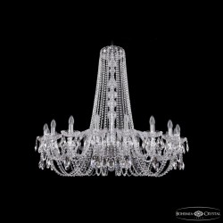 Подвесная люстра Bohemia Ivele Crystal 1402/18/400/h-105 Ni
