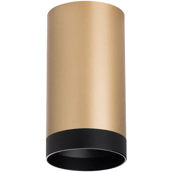 Накладной светильник Lightstar Rullo R440437 (214440+203437), Матовое золото, Золото, Металл Накладной светильник Lightstar Rullo R440437 (214440+203437), Матовое золото, Золото, Металл