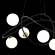 Подвесная люстра Delight Collection P0691-6A black, Модерн, Белый