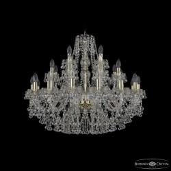 Подвесная люстра Bohemia Ivele Crystal 1409/16+8+4/300 G