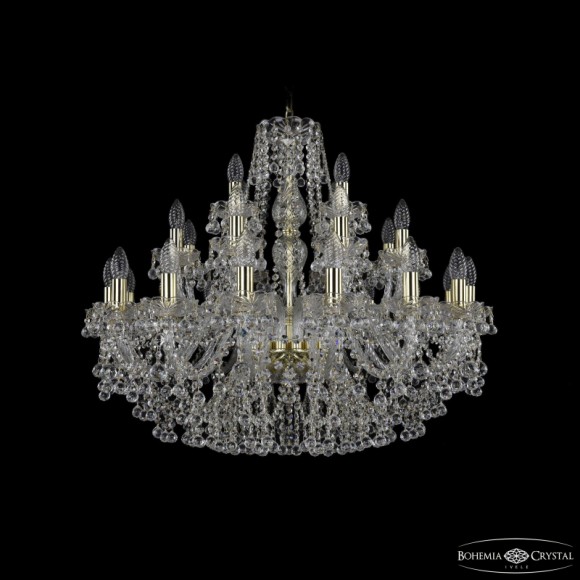 Подвесная люстра Bohemia Ivele Crystal 1409/16+8+4/300 G