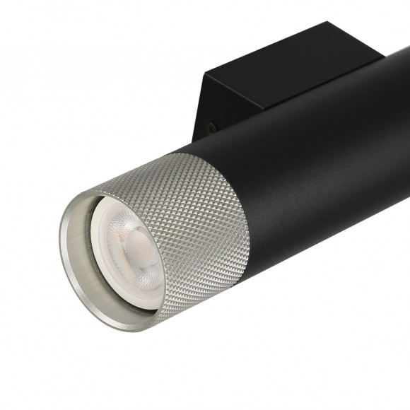 Настенный светильник iLedex Delta 2365-2 BK+SL