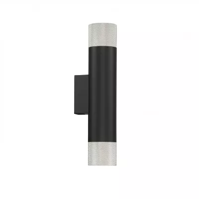 Настенный светильник iLedex Delta 2365-2 BK+SL