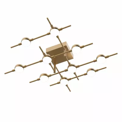 Потолочная люстра DeLight Collection Molecular MX18001067-10A gold