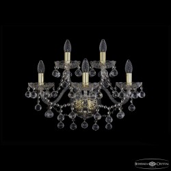 Бра Bohemia Ivele Crystal 1409B/3+2/195/XL G