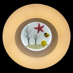 Потолочная светодиодная люстра с пультом управления Reluce 01023-0.3-01A