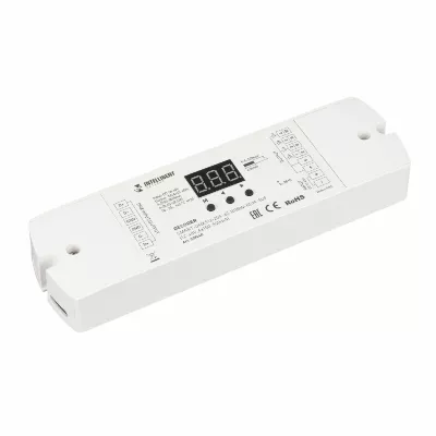 Декодер Arlight SMART-DMX512-204-62-RGBW-RDM-SUF (12-48V, 4x150-500mA) 037440