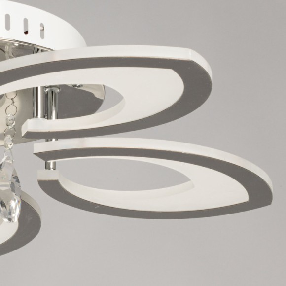 Потолочная светодиодная люстра с пультом управления De Markt Мадлен 424019105