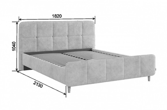 Кровать двуспальная Грета MBS_KM1_6-22_2758