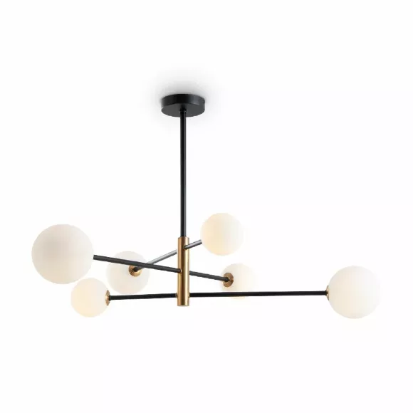 Люстра на штанге Freya Sphirity FR5376CL-06B Люстра на штанге Freya Sphirity FR5376CL-06B