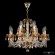 Подвесная люстра Bohemia Ivele Crystal 5402/8+4/195 G Amber/M-1H K721
