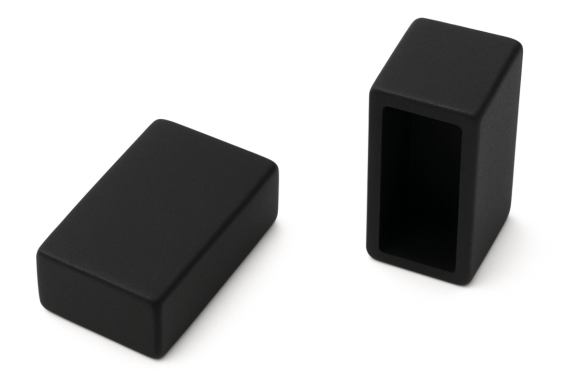 Заглушка для гибкого магнитного шинопровода (2 шт.) Crystal Lux Trace 48V CLT 0.207 06 BL