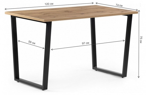 Стол обеденный Лота Лофт WO_489609