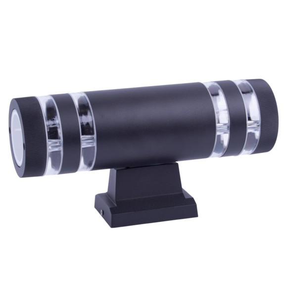 Уличный настенный светильник Uniel UUL-S20A 2x60W/E27 IP65 BLACK UL-00012921