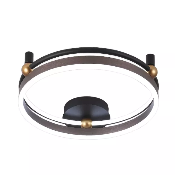 Потолочный светильник Crystal Lux FERNANDO PL48W LED COFFEE/BLACK, 3000, 6300 Потолочный светильник Crystal Lux FERNANDO PL48W LED COFFEE/BLACK, 3000, 6300