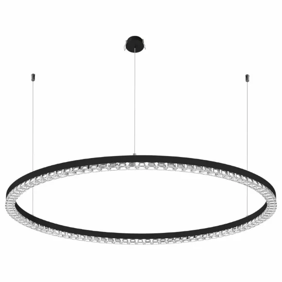 Подвесная люстра Arlight SP-DIAMOND-R1050-60W Warm3000 (BK, 45 deg, 230V, TRIAC) 054487 Подвесная люстра Arlight SP-DIAMOND-R1050-60W Warm3000 (BK, 45 deg, 230V, TRIAC) 054487