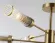 Люстра на штанге Ambrella Light High Light Modern LH55161, Латунь, Прозрачный, Металл, крупный план