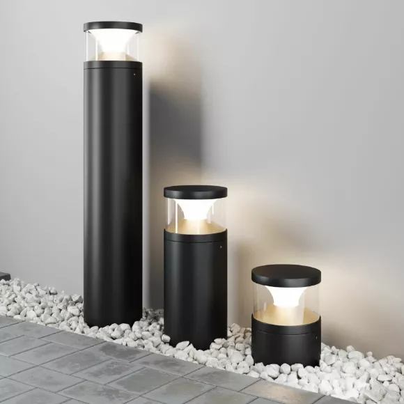 Ландшафтный светильник Maytoni Pyro O496FL-L21B3K, основание крупным планом Ландшафтный светильник Maytoni Pyro O496FL-L21B3K, основание крупным планом
