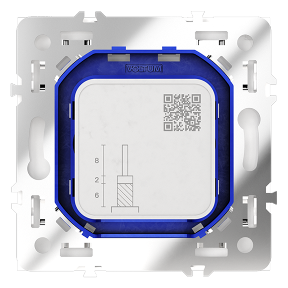 Розетка телевизионная Voltum S70 VLS060401