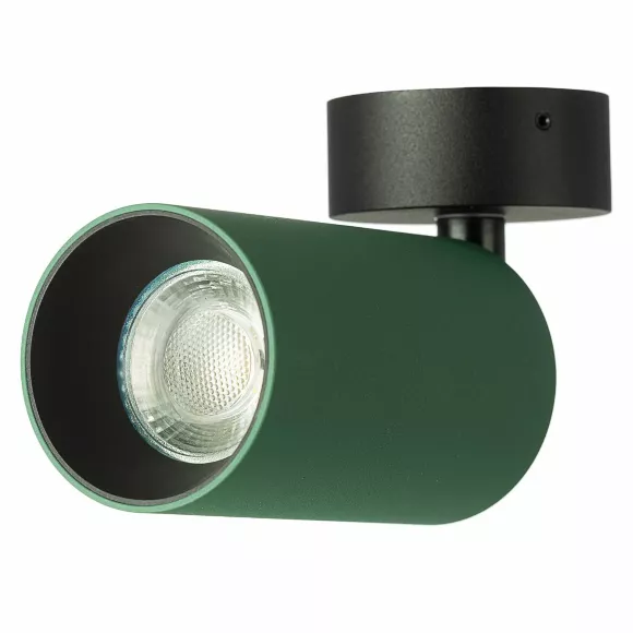 Накладной спот Citilux Axel CL512215, Современный, Зеленый, Металл Накладной спот Citilux Axel CL512215, Современный, Зеленый, Металл