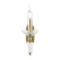 Бра Freya Zoe FR2009WL-01G, Матовое золото, Золото, Металл, декоративные элементы крупным планом