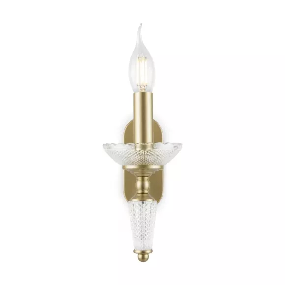 Бра Freya Zoe FR2009WL-01G, Матовое золото, Золото, Металл, декоративные элементы крупным планом Бра Freya Zoe FR2009WL-01G, Матовое золото, Золото, Металл, декоративные элементы крупным планом