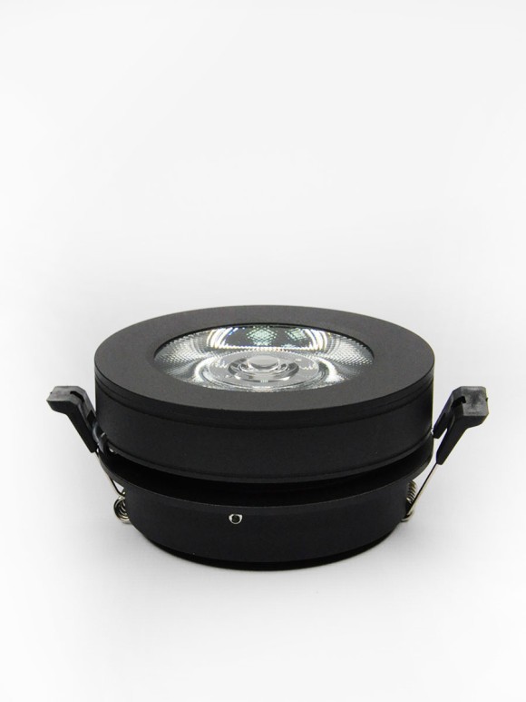 Встраиваемый светильник Elvan VLS-505R-10W-WW-Bk