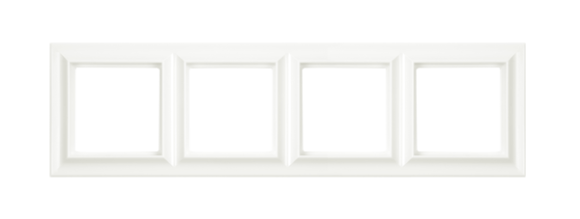 Рамка четырехместная Jung EPS484