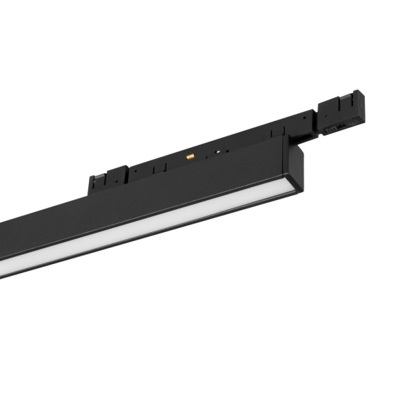 Трековый магнитный светильник Arlight MAG-MICROCOSM-FLAT-L588-20W Warm3000 (BK, 100 deg, 24V) (IP20 Металл) 051774