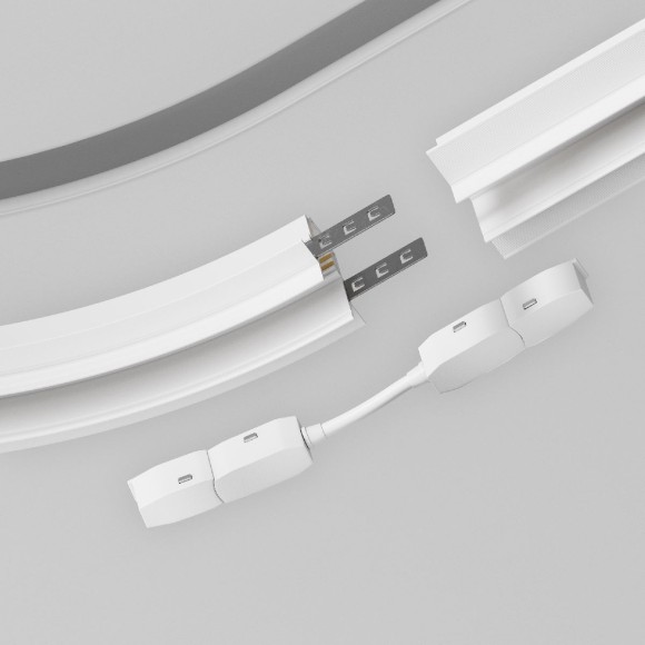 Коннектор для шинопровода Maytoni Magnetic track system Exility TRA034CS-W