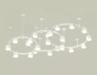 Комплект подвесного светильника Ambrella Light Techno Ring XR92212260 (A9221, A9226, C9241, C9232, C9236, C9231, N8461, N8477)
