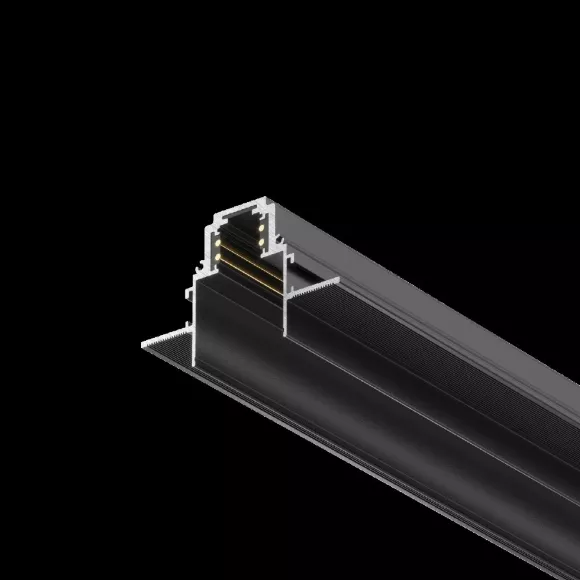 Шинопровод магнитный Maytoni Technical Magnetic track system S35 Busbur truckings TRX004-221B, вид сбоку Шинопровод магнитный Maytoni Technical Magnetic track system S35 Busbur truckings TRX004-221B, вид сбоку