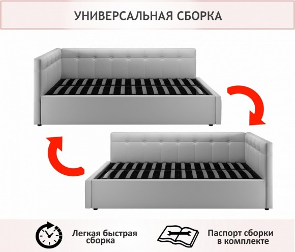 Кровать полутораспальная Bonna 2000x1200 NMB_TE-00005605