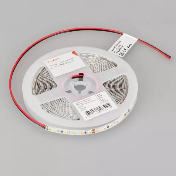 Светодиодная лента Arlight RT-A120-8mm 24V Pink (9.6 W/m, IP20, 2835, 5m) 043380 Светодиодная лента Arlight RT-A120-8mm 24V Pink (9.6 W/m, IP20, 2835, 5m) 043380