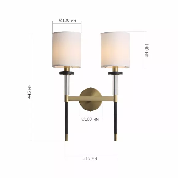 Бра ST Luce Веритас SL1404.301.02 Бра ST Luce Веритас SL1404.301.02