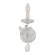Бра Arte Milano 346179/1W WT+SL, Белый, Металл, Модерн стиль