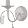 Бра Arte Milano 346179/1W WT+SL, Белый, Металл, Модерн стиль, декоративные элементы крупным планом
