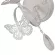 Бра Arte Milano 346179/1W WT+SL, Модерн