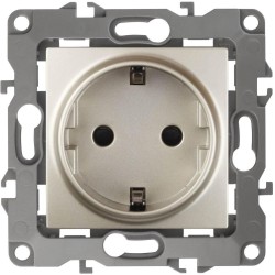 Розетка ЭРА 12 2P E Schuko 16A 250V 12-2101-04 Б0014678