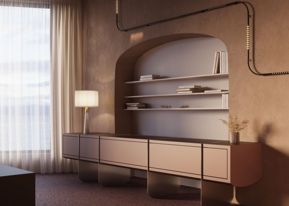 Трековый светильник Maytoni Points C101CL-L1000-24W3-6K-B