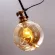 Подвесная люстра LED4U 6136/6+1, Черный, Янтарный, От теплого до холодного, крупный план